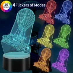 Dreamy Cubby 3D Illusion Game Series Night Light-4 Patterns 16 Colors Change Decor Lamp With Remote Control&Smart Touch,Christmas And Birthday Gifts For Kids/Boys/Game Fans (Retro) -Xmas Lighting Shop 81Ug5XQMCJL. AC SL1500