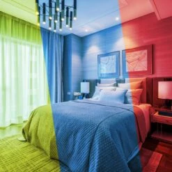 Droiee Dimmable E26 LED Light Bulb, RGB Bulb 6W With 16 Color Changing Modes For Christmas, Party Etc With Remote Control -Xmas Lighting Shop 81UggYM2AL. SL1335