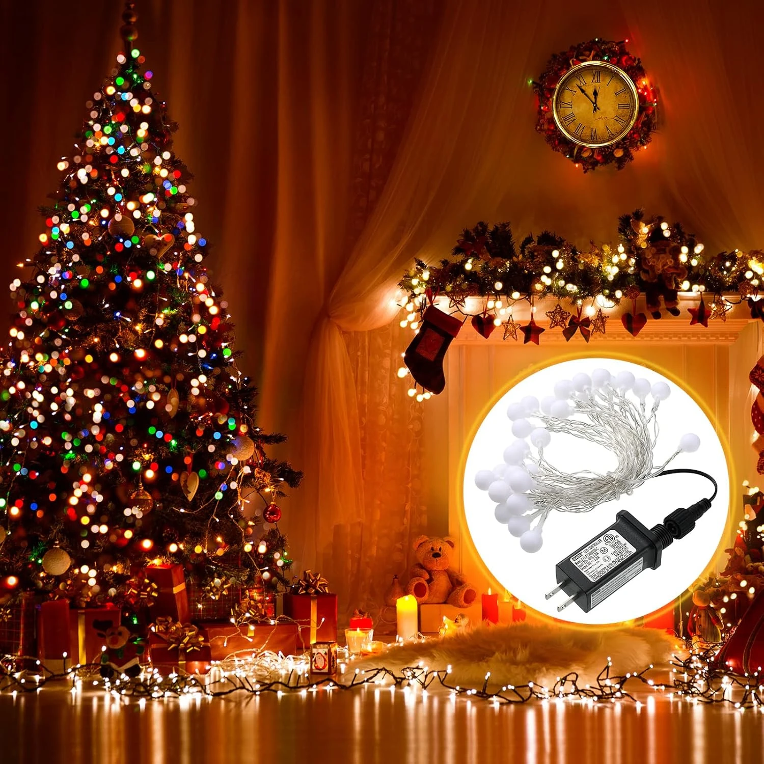 2 Pieces LED Transformer Replacement Class 2 Power Supply For Christmas String Light Inflatable Decorations LED Controller IP44 Waterproof Low Voltage Transformer US Power Adapter (30V6W 0.2 A) 5 2 Pieces LED Transformer Replacement Class 2 Power Supply For Christmas String Light Inflatable Decorations LED Controller IP44 Waterproof Low Voltage Transformer US Power Adapter (30V6W 0.2 A) - Image 5