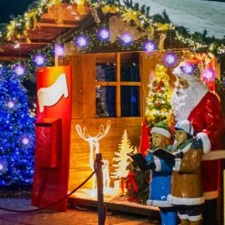 MIDDIA 4 Pcs Firework Lights Outdoor Holiday Tree Lights Christmas Decorations, Wedding Hanging Star Lights, Fairy Lights Sparklers Starburst Light, Diwali Firecracker String Light For Party Garden 10 MIDDIA 4 Pcs Firework Lights Outdoor Holiday Tree Lights Christmas Decorations, Wedding Hanging Star Lights, Fairy Lights Sparklers Starburst Light, Diwali Firecracker String Light For Party Garden -Xmas Lighting Shop 81XdrEvKwNL. AC SL1500