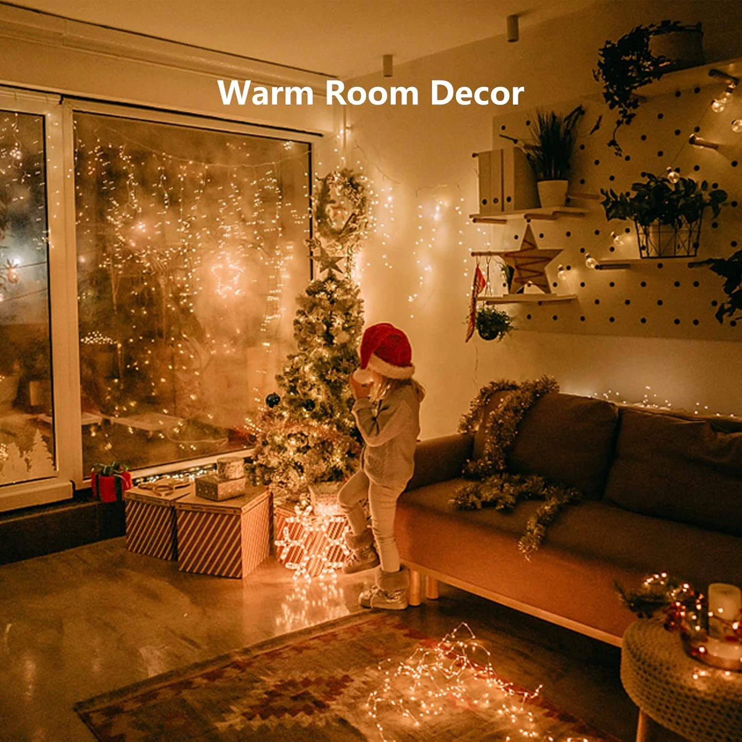 Fairy Lights USB Plug In, 2 Pack×33ft LED String Lights With Remote, 8 Modes Fairy String Lights, Christmas Lights Indoor Outdoor, Twinkle Lights For Bedroom, Party,Garden,Tree (Warm White) 4 Fairy Lights USB Plug In, 2 Pack×33ft LED String Lights With Remote, 8 Modes Fairy String Lights, Christmas Lights Indoor Outdoor, Twinkle Lights For Bedroom, Party,Garden,Tree (Warm White) - Image 4