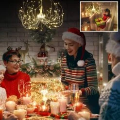 HEAGEERO Outdoor Battery Operated Chandelier 2 Pack,Firework Lights Starburst Light 180 LEDs,Ceiling Hanging Decorative For Party Christmas,Indoor Using 10 HEAGEERO Outdoor Battery Operated Chandelier 2 Pack,Firework Lights Starburst Light 180 LEDs,Ceiling Hanging Decorative For Party Christmas,Indoor Using -Xmas Lighting Shop 81ZyKBgsu3L. AC SL1500