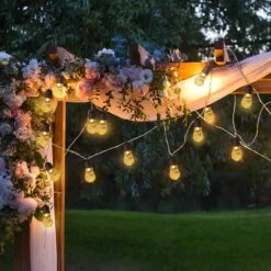 Globe String Lights Battery Operated 23FT 8 Lighting Modes Dimmable With Remote, Remote Battery Lights Waterproof Decorative Hanging String Lights For Indoor Outdoor Garden Patio Christmas Party -Xmas Lighting Shop 81aVDYcC7mL. AC SL1500