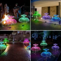 BEIDOULU Solar Garden Lights - New Upgraded Solar Jellyfish Lights 3 Pack Solar Lights For Outside Solar Outdoor Waterproof Lights For Pathway Yard Patio Lawn Christmas Party Decor -Xmas Lighting Shop 81b0vJ91xkL. AC SL1500