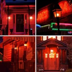 EvaStary LED Red Light Bulb 60W Equivalent, A19 LED E26 Base Red Color Light Bulbs, 9W Red LED Bulb For Halloween, Christmas Decoration, Party, Bars, Porch Lights, Holiday Mood Lighting, Pack Of 2 -Xmas Lighting Shop 81brRwuNlhL. AC SL1500