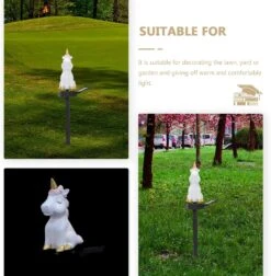Beaupretty Solar Lights Outdoor Solar Garden Stake Lights: Figurine LED Garden Lights Christmas Lawn Lamp Outdoor Garden Stake Landscape Lights For Garden Patio Lawn Pathway White Outdoor Decor -Xmas Lighting Shop 81dKDxNMfYL. AC SL1500
