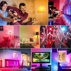 KKHLGB Pink Light Bulbs, LED A19 Colored Light Bulb, 9W (60W Equivalent), E26 Base For Halloween, Christmas Decoration, Porch, Home Lighting, Party, Bars, Holiday Lighting, 2-Pack -Xmas Lighting Shop 81eD1K6bzpL. AC SL1500