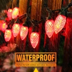 Joomer C9 Christmas Color Changing String Lights Outdoor Indoor,33ft 50LED Green Wire Christmas Tree Lights,32 Keys Remote Control Fairy Lights For Christmas Party Wedding Decoration -Xmas Lighting Shop 81eQ8af3ZkL. AC SL1500