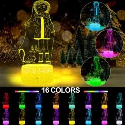 YAOMYLT Coraline Night Light For Kids Coraline Merch For Room Decor With Remote & Smart Touch 16 Colors Changing Dimmable Bedside Lamp As Christmas Halloween Birthday Gifts For Girls And Boys -Xmas Lighting Shop 81ejCrQoFzL. AC SL1500