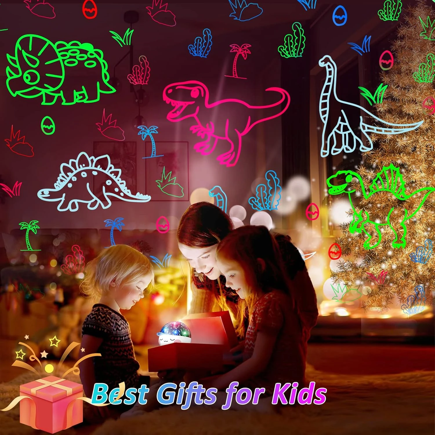Dinosaur Night Light Projector For Kids.Baby Dino Projector Night Lights For Kids Bedroom.Dinosaur Toys For Kids 5-7 3-5 2-4 Year Old Boys Girls,Christmas Birthday Gifts.Kids Room Dinosaur Decoration 2 Dinosaur Night Light Projector For Kids.Baby Dino Projector Night Lights For Kids Bedroom.Dinosaur Toys For Kids 5-7 3-5 2-4 Year Old Boys Girls,Christmas Birthday Gifts.Kids Room Dinosaur Decoration - Image 2