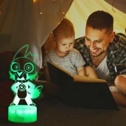 GENERIC The Owl Gift, 3D Night Light - The Owl House Merch, 7 Color Change Decor Lamp With Remote, Dim, Timer, Gifts For Christmas Birthday Girls -Xmas Lighting Shop 81eoYyb6 CL. AC SL1500