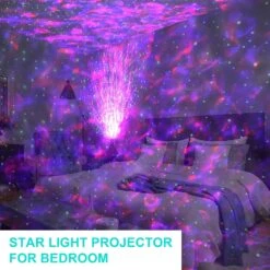 Star Projector Galaxy Projector Night Light For Bedroom Sky With Music Speaker And Remote Control LED Nebula Cloud & Moving Ocean Wave For Bedroom Game Rooms Home Theatre Christmas Gift -Xmas Lighting Shop 81gb47HWBL. AC SL1500