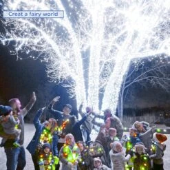 2 Packs Fairy Lights Battery Operated,16.5 FT 50 LEDs Christmas String Lights Remote Control Timer Twinkle String Lights 8 Modes Silver Wire Firefly Lights For Garden Party Indoor Decor-Cool White -Xmas Lighting Shop 81hWla5qxgS. AC SL1500