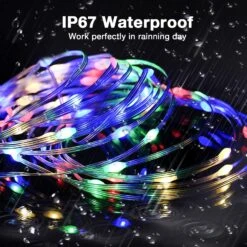 DAYBETTER Smart Fairy Lights, Fairy Lights USB Plug In With Remote, 33ft 100 LED App Control Multicolored Twinkle Lights, Fairy Lights For Room Bedroom Wedding Party Wall Christmas Tree Decorations -Xmas Lighting Shop 81i2wU2x SL. AC SL1500