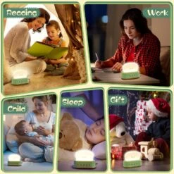 Amylove Toaster Lamp Cute Toast Night Lamp Mini Lamp Night Light Lamp Rechargeable Table Night Lamp For Kids Room Table Desk Bedroom Decorations Christmas Festival Gift -Xmas Lighting Shop 81i6ssJukyL. AC SL1500