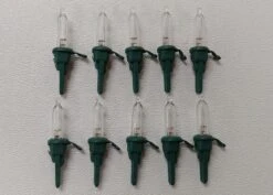 JL Missouri Parts 10 LED Clear 3.4 Volt .068 Watt Mini Bulb Christmas Light Bulbs Tree Light Replacement Indoor Outdoor -Xmas Lighting Shop 81jbFPs3eSL. AC SL1500