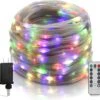 GLPE 100Ft 300 LED Fairy Lights Plug In, Multicolor String Lights Indoor Outdoor With Remote, 8 Modes Waterproof Twinkle Lights For Bedroom Garden Patio Party Wedding Christmas Decoration