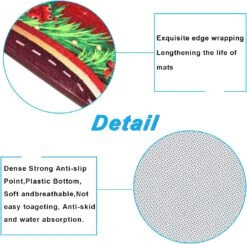 4 Pcs Merry Christmas Shower Curtain Sets With Non-Slip Rugs, Toilet Lid Cover, Bath Mat And 12 Hooks Xmas Tree Ball Snowflake Shower Curtain For Christmas Decoration 12 4 Pcs Merry Christmas Shower Curtain Sets With Non-Slip Rugs, Toilet Lid Cover, Bath Mat And 12 Hooks Xmas Tree Ball Snowflake Shower Curtain For Christmas Decoration -Xmas Lighting Shop 81kyV3mOAKL. AC SL1500