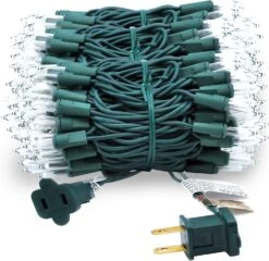 Joiedomi 450(3x150) Counts Clear Green Wire Christmas Lights, Warm White String Lights For Indoor Or Outdoor Christmas Decorations -Xmas Lighting Shop 81lAUhdMwML. AC SL1500