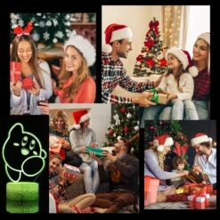 Arrucoly 3D Night Light Gifts LED Table Lamp 16 Colors Changing With Remote Control Room Decor Gifts For Fans Birthday Christmas (C) -Xmas Lighting Shop 81lwv00G79L. AC SL1500