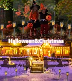 Solar Outdoor Lights,Large Solar Torch Lights With Flickering Flame, Christmas Waterproof Landscape Decoration LED Torch Lights For Garden/Yard/Pathway Decorations-4 Pack Warm Light -Xmas Lighting Shop 81nNLO8hH7L. AC SL1500