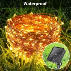 6 Pack Solar String Lights Outdoor Waterproof Total 157FT 480 LED Solar Fairy Lights 8 Modes Copper Wire Twinkle Lights For Patio Yard Trees Garden Christmas Decorations Wedding Party(Warm White) -Xmas Lighting Shop 81nyyhZfyIL. AC SL1500