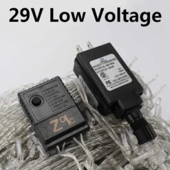 ZOIC 500 LED Christmas Wedding Party Fairy String Lights Lamp 100 Meters (328 Feet) 8 Modes 31V Memory Function Warm White -Xmas Lighting Shop 81oJ0KbgzML. AC SL1500