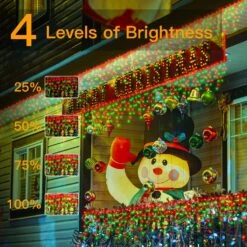 Ollny Icicle Christmas Lights Outdoor 486LED 40FT - 8 Modes Timer Waterproof Connectable Fairy String Lights, Remote Plug In For House Yard Patio Indoor Outside Christmas Decorations - Red And Green -Xmas Lighting Shop 81oXbkFFsVL. AC SL1500