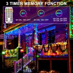Color Changing Outdoor Christmas Lights, 328Ft 720LEDs Fairy Lights With 11 Lighting Modes & Remote, Multicolor White Christmas Tree Lights Waterproof For Indoor Outside House Decorations -Xmas Lighting Shop 81soCSR1jYL. AC SL1500