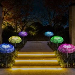 Solar Outdoor Lights Solar Garden Lights Decorative 2Pack, Solar Flower Lights Jellyfish Fairy Lights Waterproof For Patio,Yard,Backyard, Pathway, Garden Decor 7Color Change Christmas Decorations 13 Solar Outdoor Lights Solar Garden Lights Decorative 2Pack, Solar Flower Lights Jellyfish Fairy Lights Waterproof For Patio,Yard,Backyard, Pathway, Garden Decor 7Color Change Christmas Decorations -Xmas Lighting Shop 81t9ouP4xAL. AC SL1500