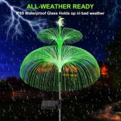 ZWJBSGY Solar Lights Outdoor - New Upgraded Solar Jellyfish Light, 3 Pack Waterproof Colored Changing Solar Flowers Garden Lights For Pathway Patio Yard Deck Walkway Christmas Decoration -Xmas Lighting Shop 81tPVPuvZ9L. AC SL1500