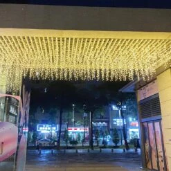 GTSYDING LED Icicle String Lights, Christmas Icicle Lights 16.4Ft 216 LEDs Window Curtain Starry Fairy Lights Plug In 8 Modes For Wedding Party Bedroom Garden Patio Outdoor Indoor (Warm White, 5) 13 GTSYDING LED Icicle String Lights, Christmas Icicle Lights 16.4Ft 216 LEDs Window Curtain Starry Fairy Lights Plug In 8 Modes For Wedding Party Bedroom Garden Patio Outdoor Indoor (Warm White, 5) -Xmas Lighting Shop 81tmdq2nt7L. AC SL1500