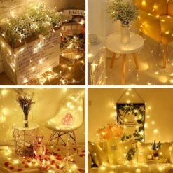 ECOCLEARN 𝟔𝟔𝐅𝐓 𝟐𝟎𝟎 𝐋𝐄𝐃 Christmas String Lights Outdoor/Indoor, Warm White String Lights Clear Wire, Waterproof 8 Modes Twinkle Lights Plug In Fairy Lights For Bedroom Party Home Decorations -Xmas Lighting Shop 81tsn2kNzXL. AC SL1500
