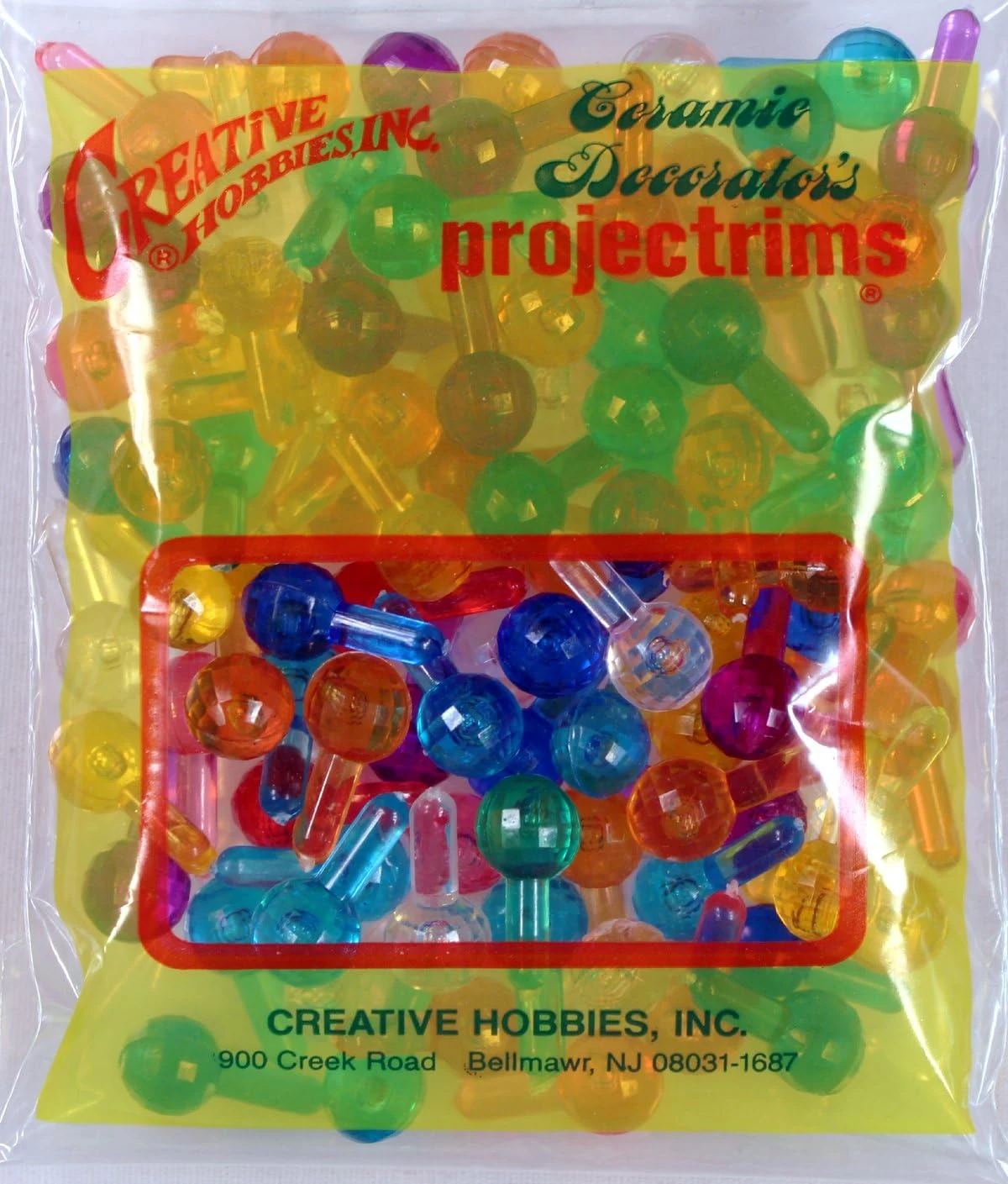 Creative Hobbies® Plastic Lites For Ceramic Christmas Trees, Faceted Globe Light Ornaments, Multi Colors, 100 Piece Pack 2 Creative Hobbies® Plastic Lites For Ceramic Christmas Trees, Faceted Globe Light Ornaments, Multi Colors, 100 Piece Pack - Image 2