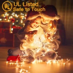 Ollny String Lights 131FT 396LED, Outdoor Waterproof LED Fairy Lights With Remote, 8 Modes Plug In Christmas Lights For Tree Patio Party Garden Bedroom Classroom Indoor Outside(Warm White) -Xmas Lighting Shop 81vIfywytrL. AC SL1500