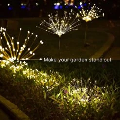 Serpouliom Solar Garden Lights, Firework Lights Outdoor 2 Pack 180 LED Solar Lights Outdoor Waterproof Landscape Lamp, Decor For Courtyard Garden Christmas Party (Warm White) 15 Serpouliom Solar Garden Lights, Firework Lights Outdoor 2 Pack 180 LED Solar Lights Outdoor Waterproof Landscape Lamp, Decor For Courtyard Garden Christmas Party (Warm White) -Xmas Lighting Shop 81veeVAGmL. AC SL1500