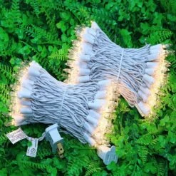 LUCKY SHINE 200 Clear Bulbs White Wire Christmas Lights, Pack Of 2 Sets 100 Light, UL Certified And Commercial Grade Mini Lights String 66 Ft, For Outdoor And Indoor Use 7 LUCKY SHINE 200 Clear Bulbs White Wire Christmas Lights, Pack Of 2 Sets 100 Light, UL Certified And Commercial Grade Mini Lights String 66 Ft, For Outdoor And Indoor Use -Xmas Lighting Shop 81xPbeu2sFL. AC SL1500