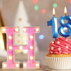 Foaky LED Letter Lights Sign Light Up Pink Letters Glitter Alphabet Letter Sign For Night Light Wedding/Birthday Party Battery Powered Christmas Lamp Girls Gifts Home Bar Decoration(A 12 Foaky LED Letter Lights Sign Light Up Pink Letters Glitter Alphabet Letter Sign For Night Light Wedding/Birthday Party Battery Powered Christmas Lamp Girls Gifts Home Bar Decoration(A -Xmas Lighting Shop 81yJMsNVKvL. AC SL1500