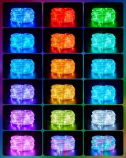 Color Changing Rope Lights Outdoor - 66ft 200 LED String Lights With Remote, 18 Colors Connectable Lights, Twinkle Christmas Lights For Bedroom Wedding Patio Holiday Lights Decoration -Xmas Lighting Shop 81ywQZY0mL. AC SL1500