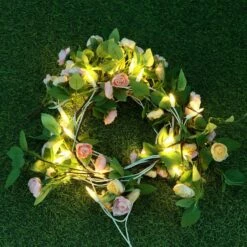 JinBest 150 LED Warm White Christmas Lights, 50 FT White Wire String Lights, UL Certified And Commercial Mini Light Set, For Indoor Outdoor Party, Garden, Patio -Xmas Lighting Shop 81yzzp9E8gL. AC SL1500