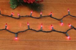 LAMPHOME Christmas String Light,100 Count Incandescent Mini String Light In 19.6ft,Indoor/Outdoor 120V UL Certified Mini Light For Christmas,Wedding,Patio Lawn,Home,Garden,Party,Store (Pink) -Xmas Lighting Shop 911DyjCMa9L. AC SL1500