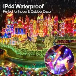 Christmas Lights Outdoor 300 LED 99ft Color Changing String Lights Warm White To Multicolor LED String Lights Remote 11 Modes Fairy Light For Thanksgiving Xmas Tree Party Wedding Indoor Decorations -Xmas Lighting Shop 911tbh5vlnL. AC SL1500