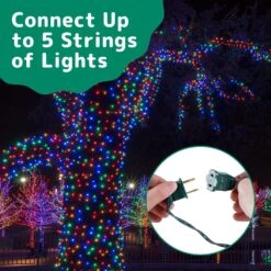 PREXTEX Christmas Lights (20 Feet, 100 Lights) – Multi Color Christmas Tree Lights With Green Wire - Colorful Holiday Christmas Lights Indoor/Outdoor String Lights - Warm Multi Color Twinkle Lights 12 PREXTEX Christmas Lights (20 Feet, 100 Lights) – Multi Color Christmas Tree Lights With Green Wire - Colorful Holiday Christmas Lights Indoor/Outdoor String Lights - Warm Multi Color Twinkle Lights -Xmas Lighting Shop 914WLhHL5sL. AC SL1500