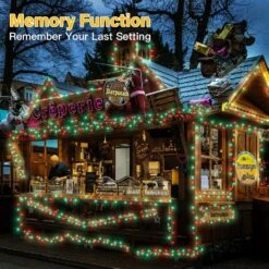 Ollny Christmas Lights Outdoor - 500LED 164FT Long Christmas String Lights With 8 Mode Remote Timer IP44 Waterproof, Fairy Lights For Tree House Yard Outside Indoor Xmas Decorations(Red+Green 12 Ollny Christmas Lights Outdoor - 500LED 164FT Long Christmas String Lights With 8 Mode Remote Timer IP44 Waterproof, Fairy Lights For Tree House Yard Outside Indoor Xmas Decorations(Red+Green -Xmas Lighting Shop 916VNzFUGkL. AC SL1500