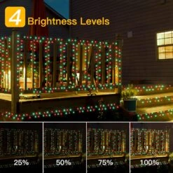 Ollny Christmas Lights Outdoor - 500LED 164FT Long Christmas String Lights With 8 Mode Remote Timer IP44 Waterproof, Fairy Lights For Tree House Yard Outside Indoor Xmas Decorations(Red+Green 10 Ollny Christmas Lights Outdoor - 500LED 164FT Long Christmas String Lights With 8 Mode Remote Timer IP44 Waterproof, Fairy Lights For Tree House Yard Outside Indoor Xmas Decorations(Red+Green -Xmas Lighting Shop 917eSU61tIL. AC SL1500
