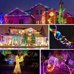 99Ft LED Rope Lights Outdoor, 16 Colors Changing RGB Fairy String Light Plug In With 300 LEDs, IP68 Waterproof Multicolor Tube Light With Remotes For Bedroom Patio Party Halloween Christmas Decor 12 99Ft LED Rope Lights Outdoor, 16 Colors Changing RGB Fairy String Light Plug In With 300 LEDs, IP68 Waterproof Multicolor Tube Light With Remotes For Bedroom Patio Party Halloween Christmas Decor -Xmas Lighting Shop 919QZyWFjZL. AC SL1500