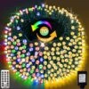 Color Changing Outdoor Christmas Lights, 328Ft 720LEDs Fairy Lights With 11 Lighting Modes & Remote, Multicolor White Christmas Tree Lights Waterproof For Indoor Outside House Decorations