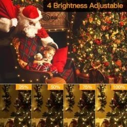 Ollny Christmas Lights Outdoor-1000LED 330FT IP67 Waterproof Plug In Christmas Tree Lights With Remote-8 Modes, Memory Function And Timer, House Xmas Indoor Decorations String Lights(Warm White) -Xmas Lighting Shop 91E549ovPL. AC SL1500
