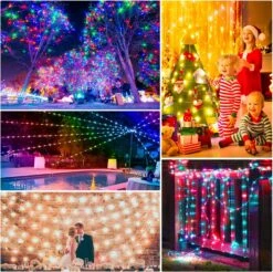 Mlambert 99Ft LED Rope Lights Outdoor, 16 Colors RGB Remote Control Fairy String Lights Plug In With 300 LEDs, Waterproof, Super Durable For Bedroom Patio Halloween Christmas Tree Garden Yard Decor 14 Mlambert 99Ft LED Rope Lights Outdoor, 16 Colors RGB Remote Control Fairy String Lights Plug In With 300 LEDs, Waterproof, Super Durable For Bedroom Patio Halloween Christmas Tree Garden Yard Decor -Xmas Lighting Shop 91HVA 5gVOL. AC SL1500