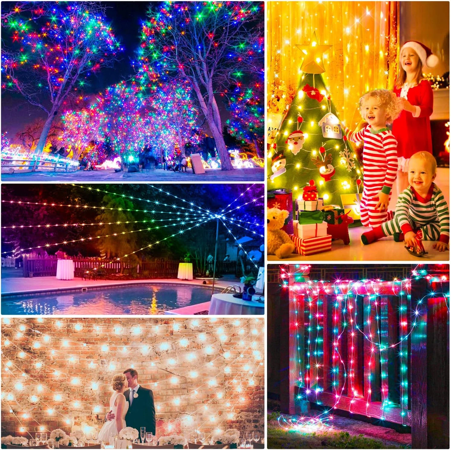 Mlambert 99Ft LED Rope Lights Outdoor, 16 Colors RGB Remote Control Fairy String Lights Plug In With 300 LEDs, Waterproof, Super Durable For Bedroom Patio Halloween Christmas Tree Garden Yard Decor 6 Mlambert 99Ft LED Rope Lights Outdoor, 16 Colors RGB Remote Control Fairy String Lights Plug In With 300 LEDs, Waterproof, Super Durable For Bedroom Patio Halloween Christmas Tree Garden Yard Decor - Image 6